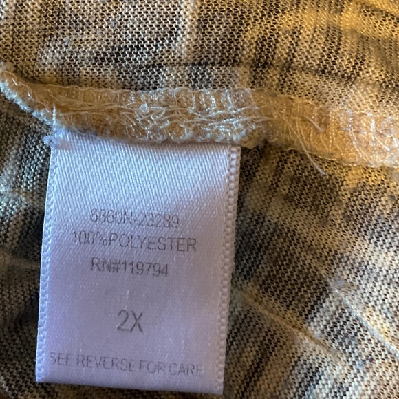 ONE WORLD Vibrant Multicolor Blouse - Picture 7 of 8